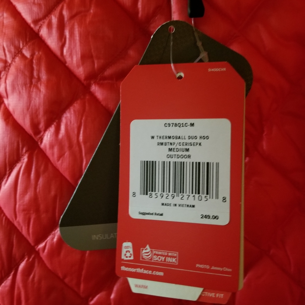 😍FINAL$⬇️*COVETED TNF THERMOBALL RARE PARKA MED😍 - Picture 8 of 8